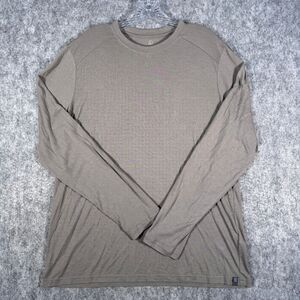 Free Fly Long Sleeve T Shirt Mens Large Gray Bamboo Fishing Outdoors Hiking